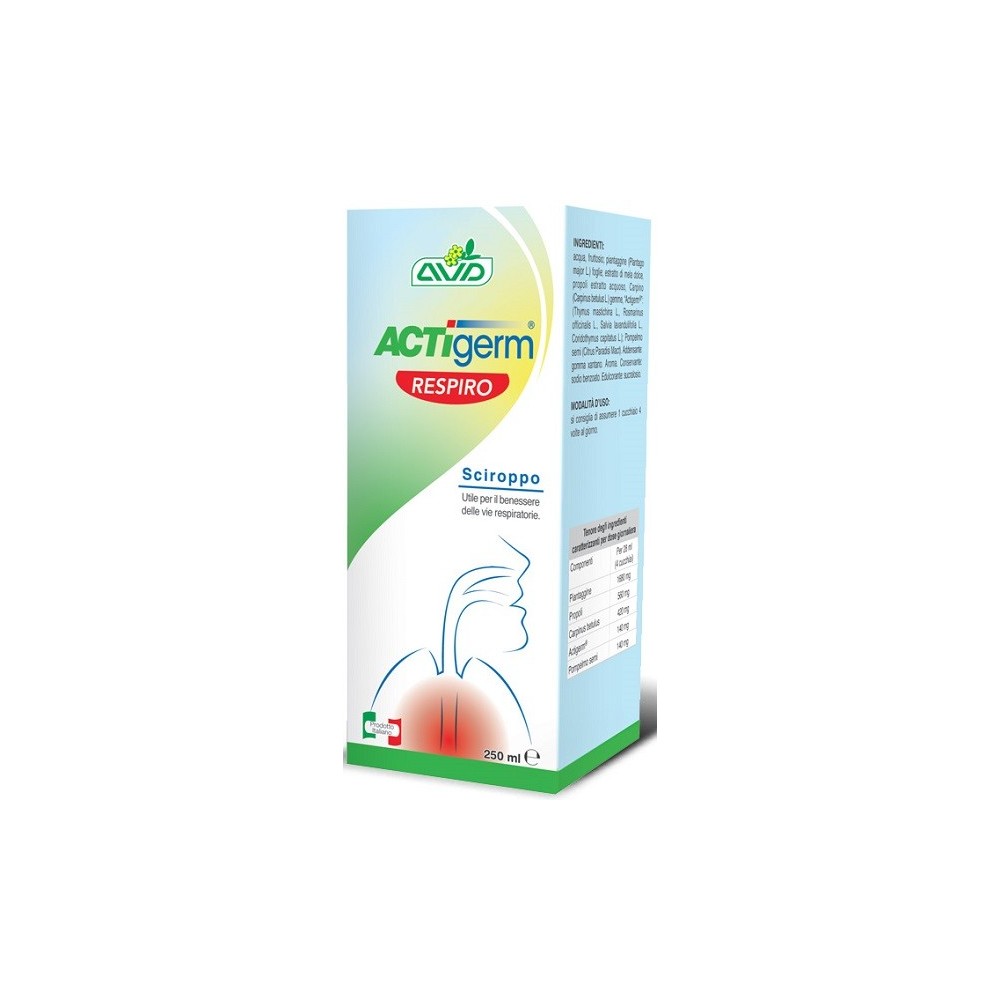 ACTIGERM RESPIRO SCIROPPO 250 ML