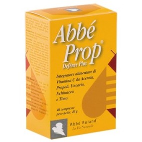 ABBE' PROP DEFENSE PLUS integratore alimentare 40 compresse Abbè Roland