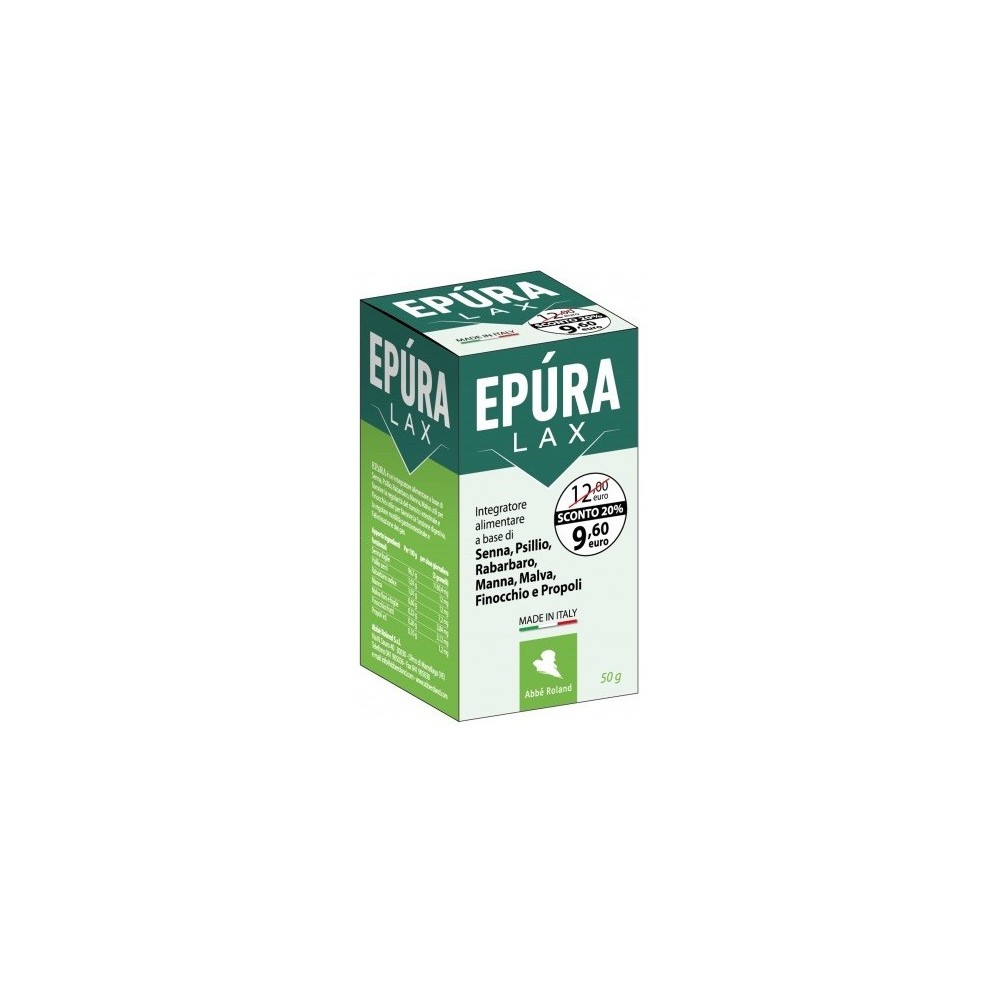 EPURA LAX integratore alimentare 50 g Abbè Roland