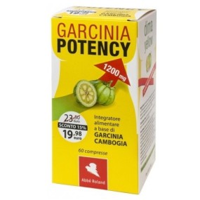 GARCINIA POTENCY 1200 integratore alimentare 60 compresse Abbè Roland