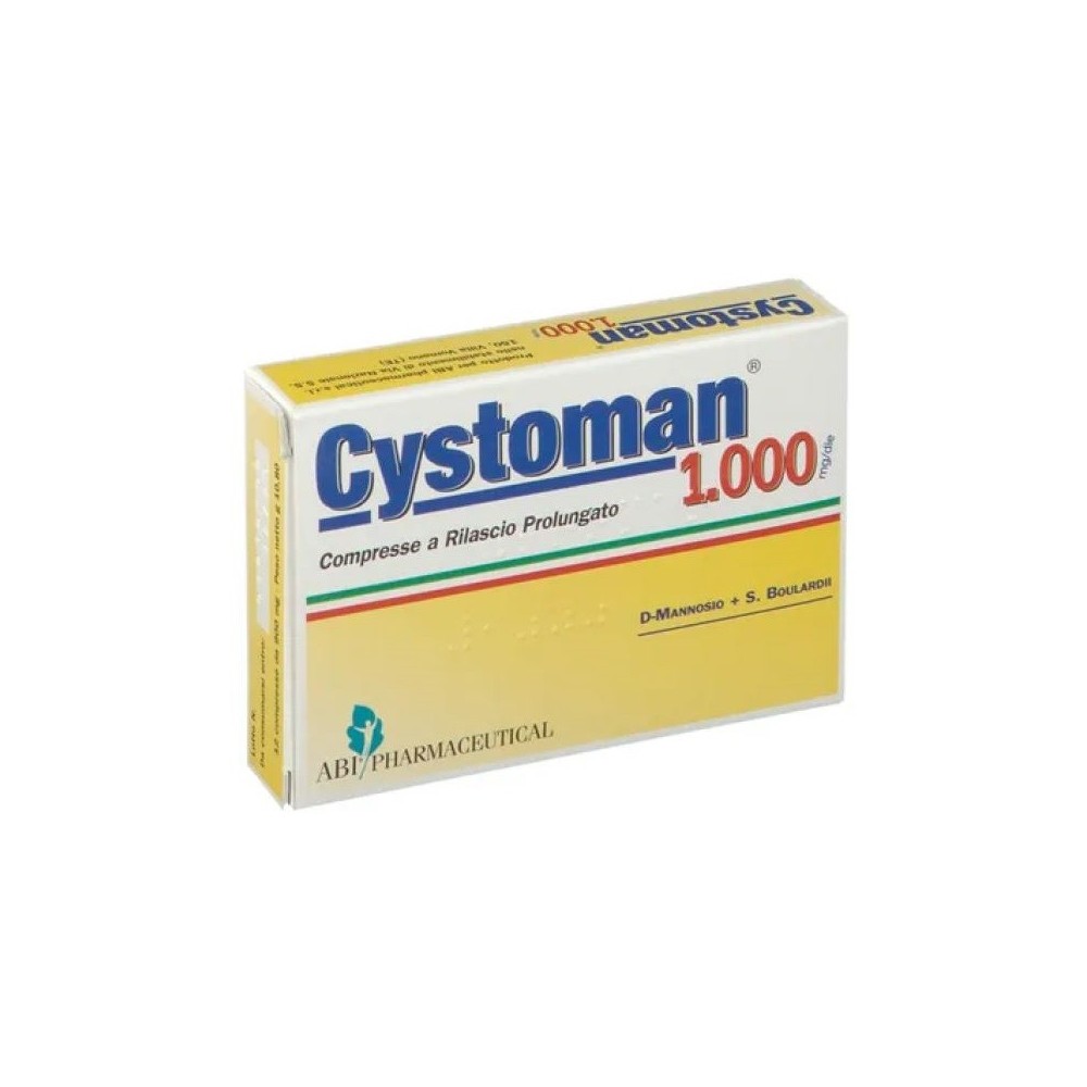 CYSTOMAN 1000 12 COMPRESSE