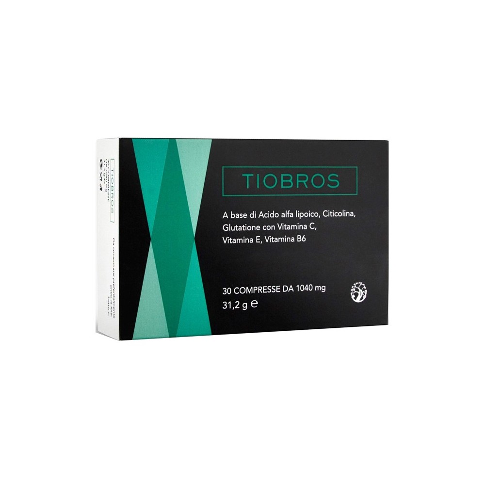 TIOBROS integratore alimentare 30 compresse Abros