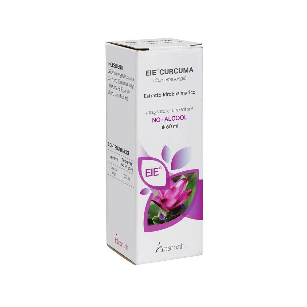 EIE CURCUMA integratore alimentare 30 ml Adamàh Eie