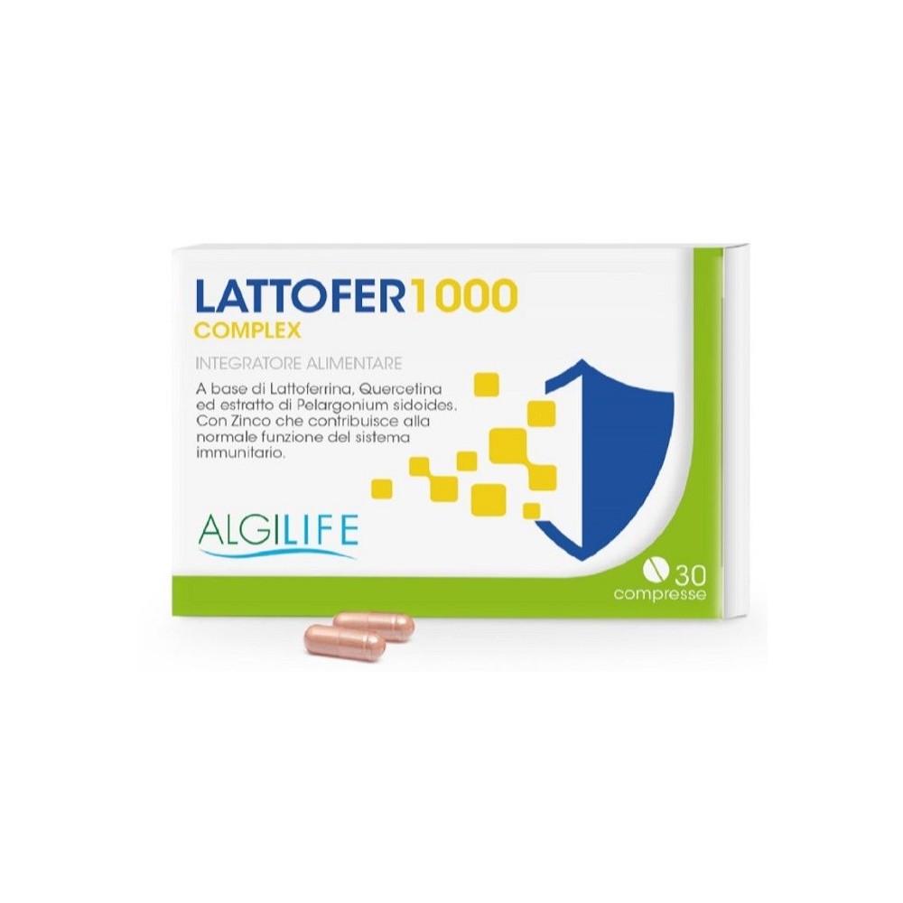 LATTOFER 1000 COMPLEX integratore alimentare 30 compresse Algilife