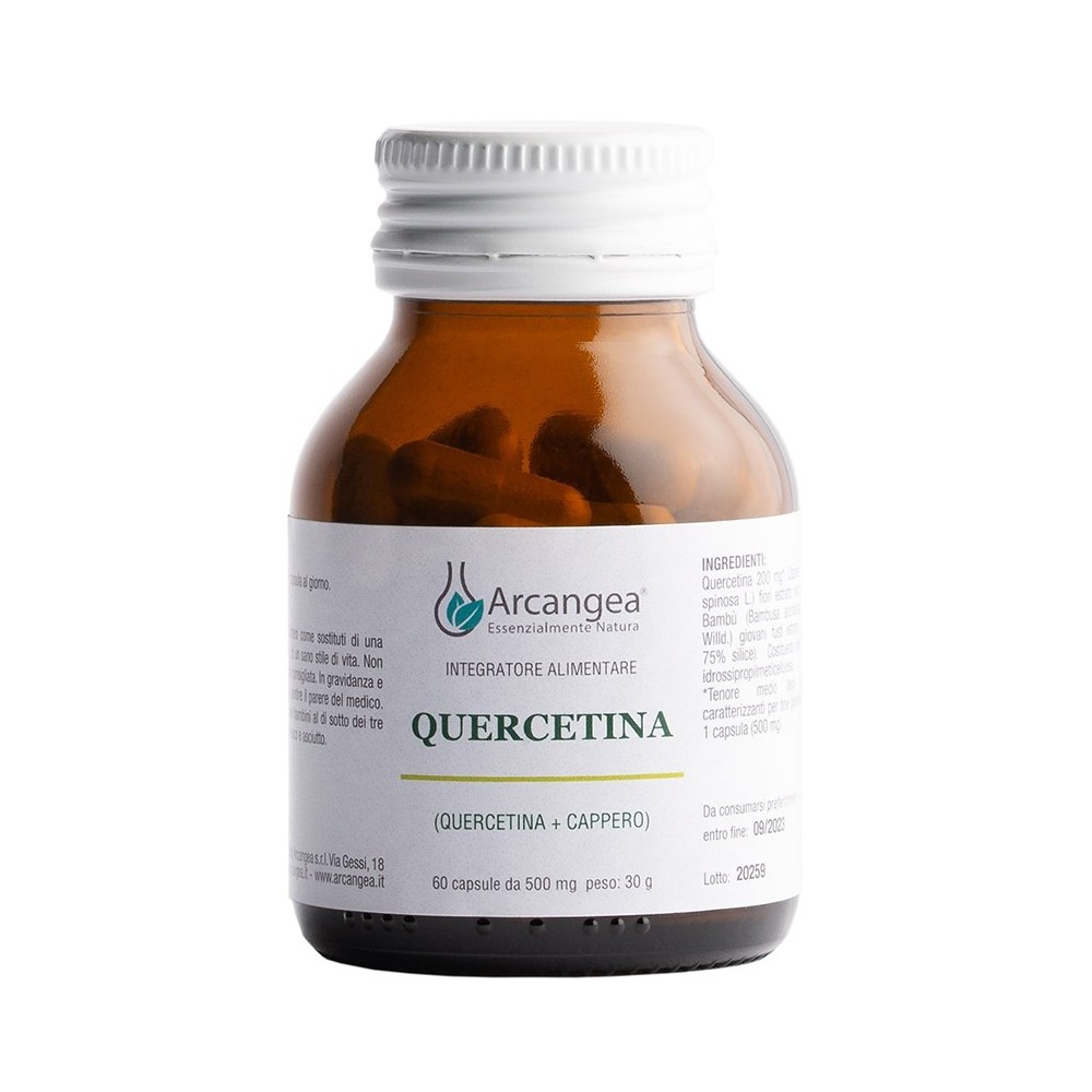 QUERCETINA integratore alimentare 60 capsule Arcangea