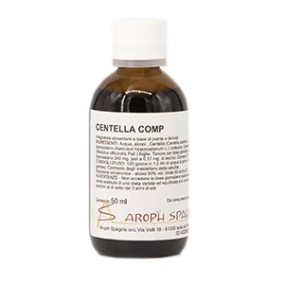 CENTELLA COMPOSTO SOLUZIONE IDROALCOLICA 50 ML TINTURA MADRE Aroph Spagiria