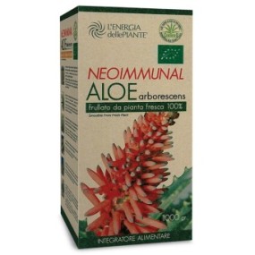 L'ENERGIA DELLE PIANTE NEOIMMUNAL ALOE ARBORESCENS SUCCO PIANTA FRESCA 100% 1 KG