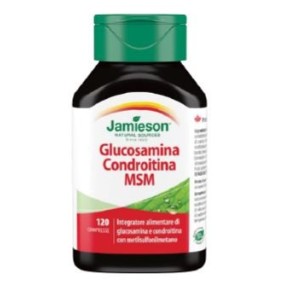 Glucosamina Condroitina MSM integratore alimentare 120 compresse Biovita