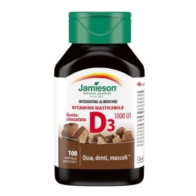 JAMIESON VITAMINA D 1000 MASTICABILE 100 COMPRESSE