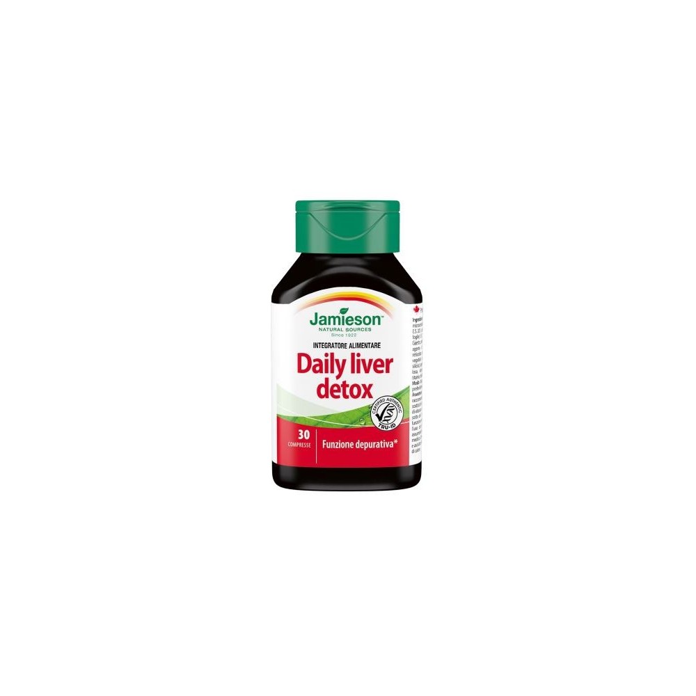 JAMIESON DAILY LIVER DETOX 30 COMPRESSE