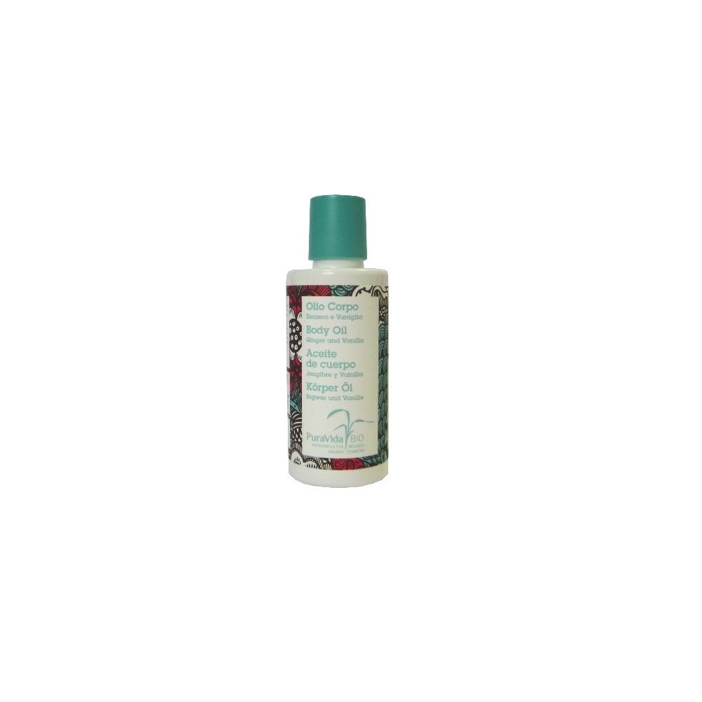 PURAVIDABIO OLIO CORPO ZENZERO E VANIGLIA 150 ML