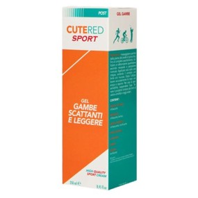 CUTERED SPORT GEL GAMBE SCATTANTI E LEGGERE 250 ML