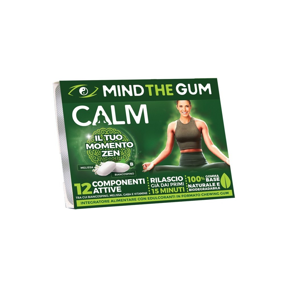 MIND THE GUM CALM 18 GOMME SENZA ZUCCHERO