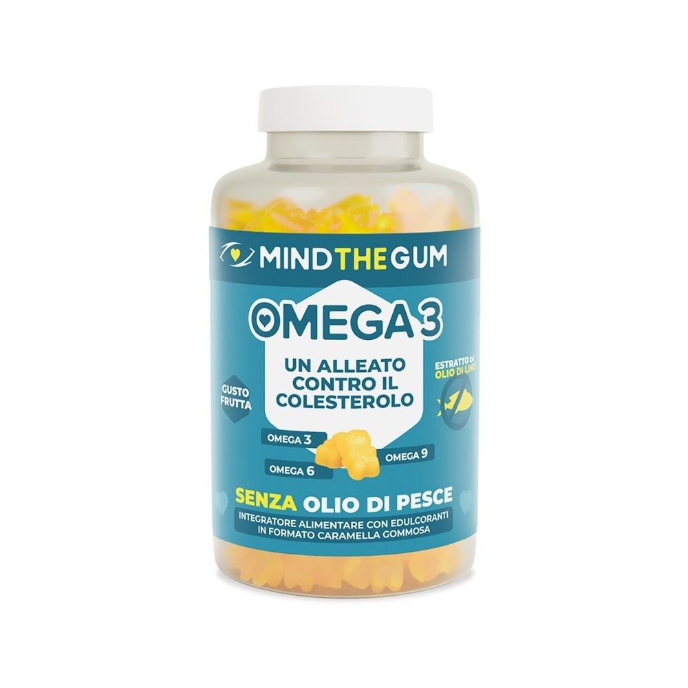 MIND THE GUM OMEGA 3 60 PASTIGLIE GOMMOSE FOODFARMA