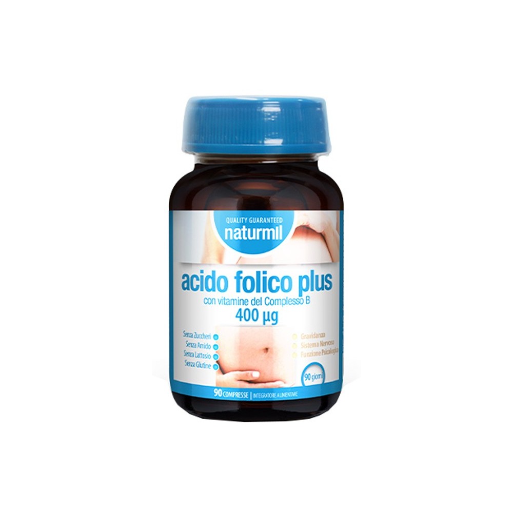 NATURMIL ACIDO FOLICO PLUS 400 MCG 90 COMPRESSE