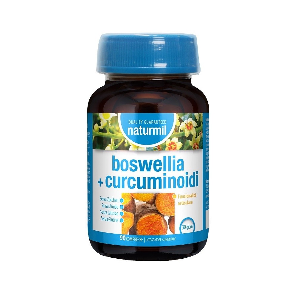 NATURMIL BOSWELLIA+CURCUMINOIDI 90 COMPRESSE