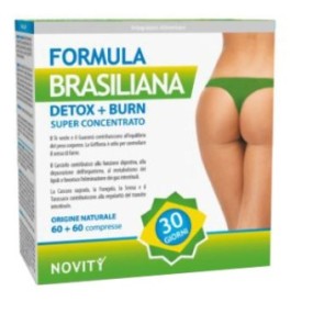 NOVITY FORMULA BRASILIANA 60+60 COMPRESSE