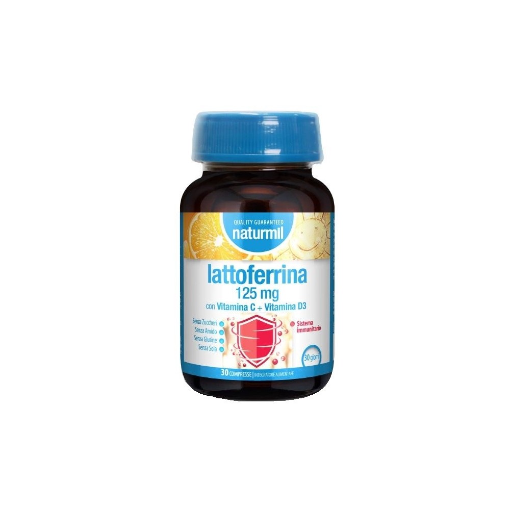 NATURMIL LATTOFERRINA 125 MG 30 COMPRESSE