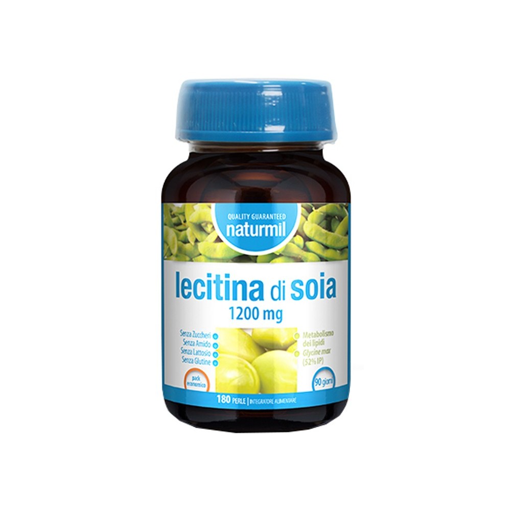 NATURMIL LECITINA DI SOIA 1200 MG 180 PERLE