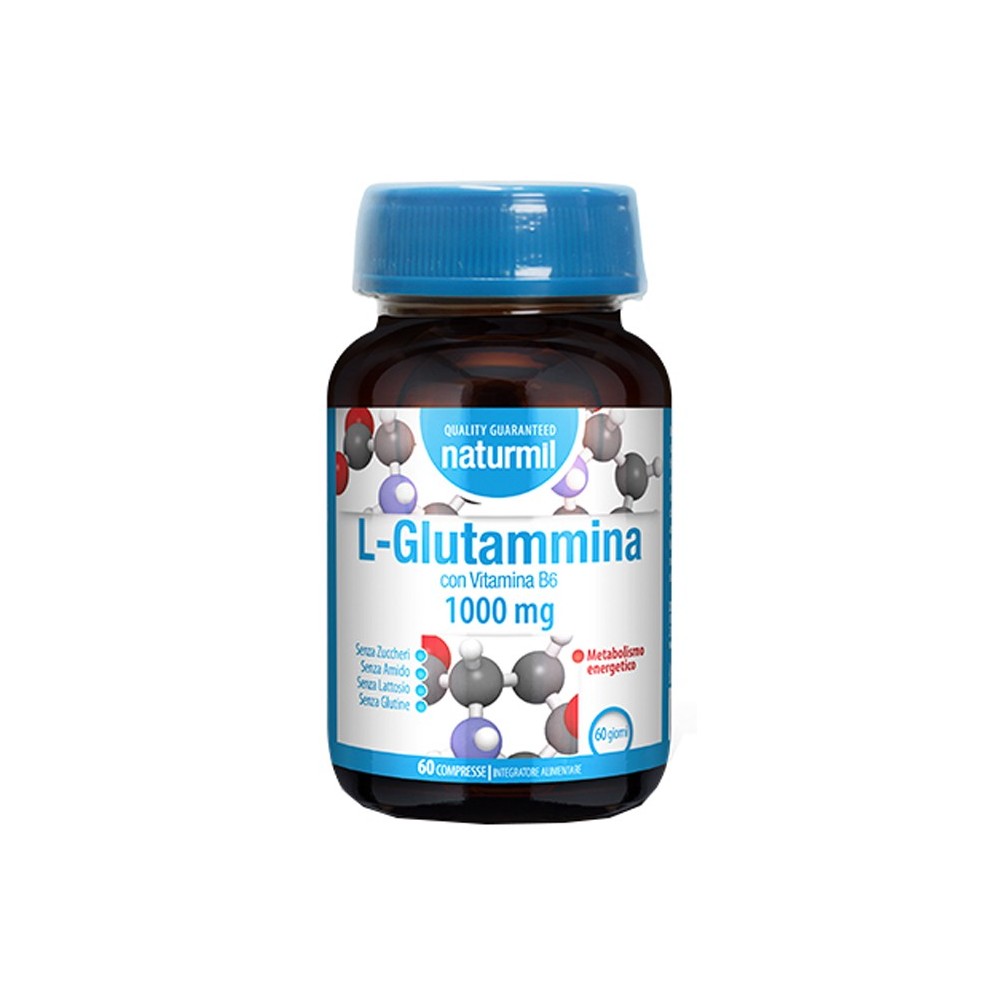 NATURMIL L-GLUTAMMINA 1000 MG 60 COMPRESSE