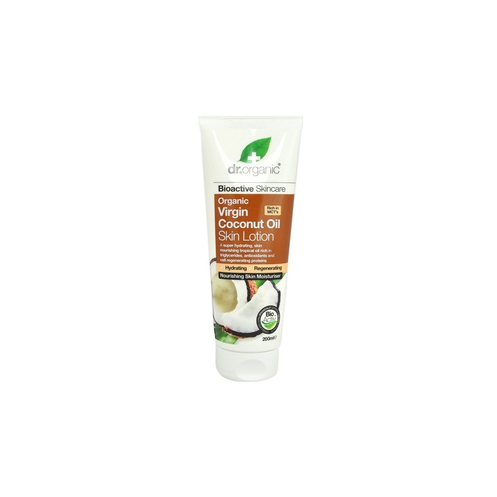 DR ORGANIC COCONUT OIL COCCO SKIN LOTION LOZIONE CORPO 200 ML