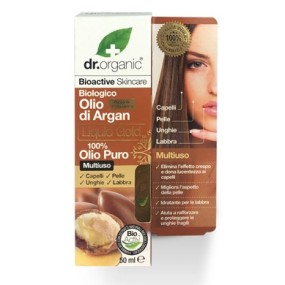 DR ORGANIC ARGAN 100% PURE OIL OLIO PURO 50 G