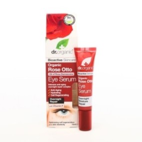 DR ORGANIC ROSE OTTO ROSA EYE SERUM SIERO CONTORNO OCCHI 15 ML