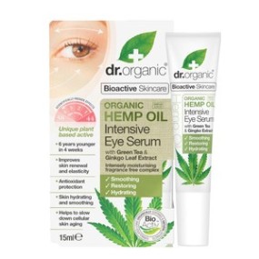 DR ORGANIC HEMP OIL OLIO DI CANAPA EYE SERUM SIERO CONTORNO OCCHI 15 ML