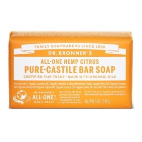 DR BRONNER'S BAR SOAP CITRUS-ORANGE 140 G