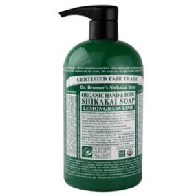 DR BRONNER'S ORGANIC SUGAR SOAP LEMONGRASS-LIME 355 ML