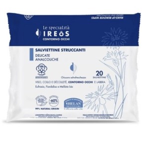 IREOS SALVIETTINE STRUCCANTI DELICATI ANALCOLICHE 20 PEZZI