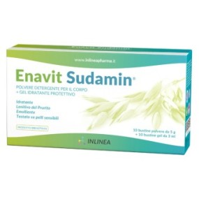 ENAVIT SUDAMIN 10 BUSTINE POLVERE DA 5 G + 10 BUSTINE GEL DA 5 ML