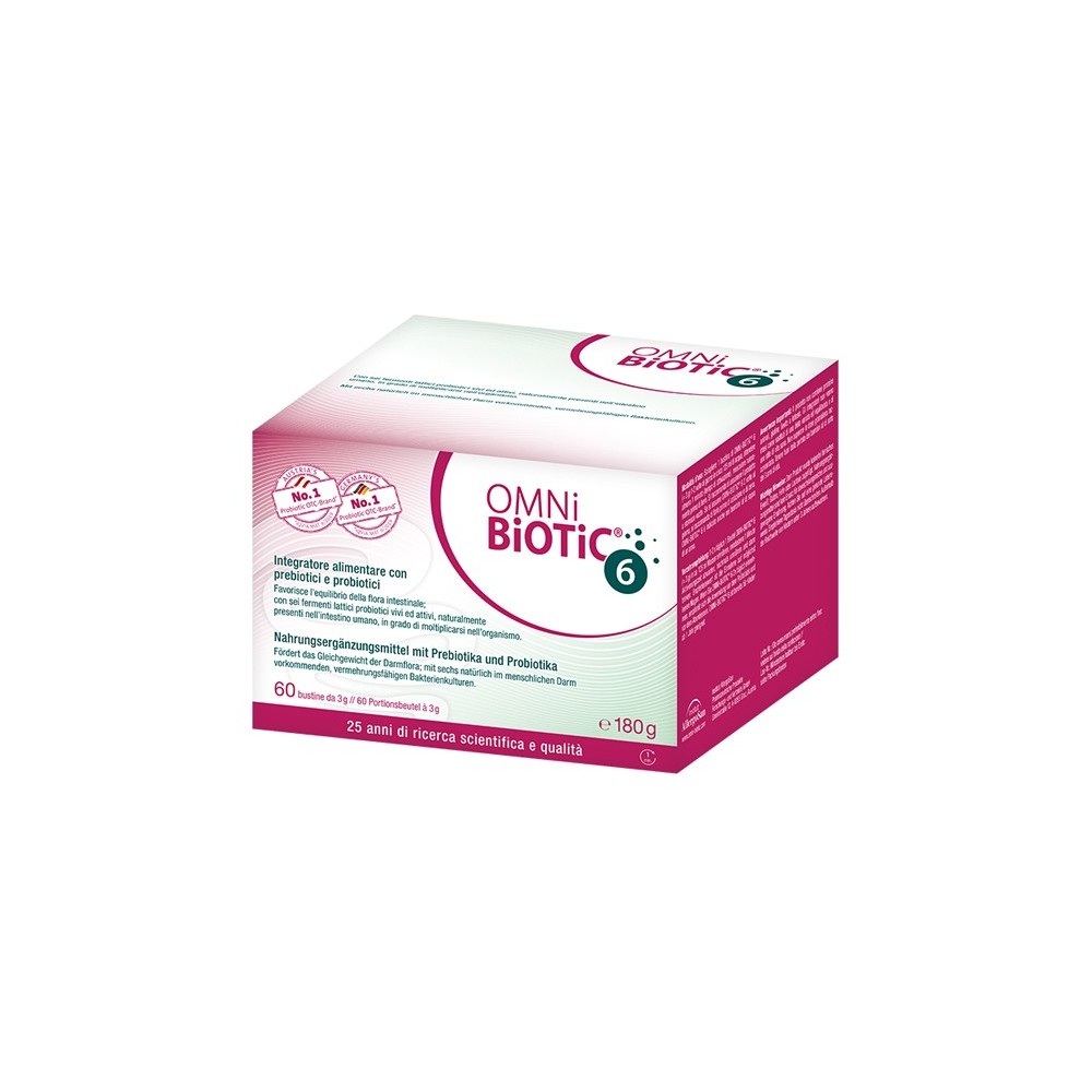 OMNI BIOTIC 6 POLVERE 60 BUSTINE DA 3 G