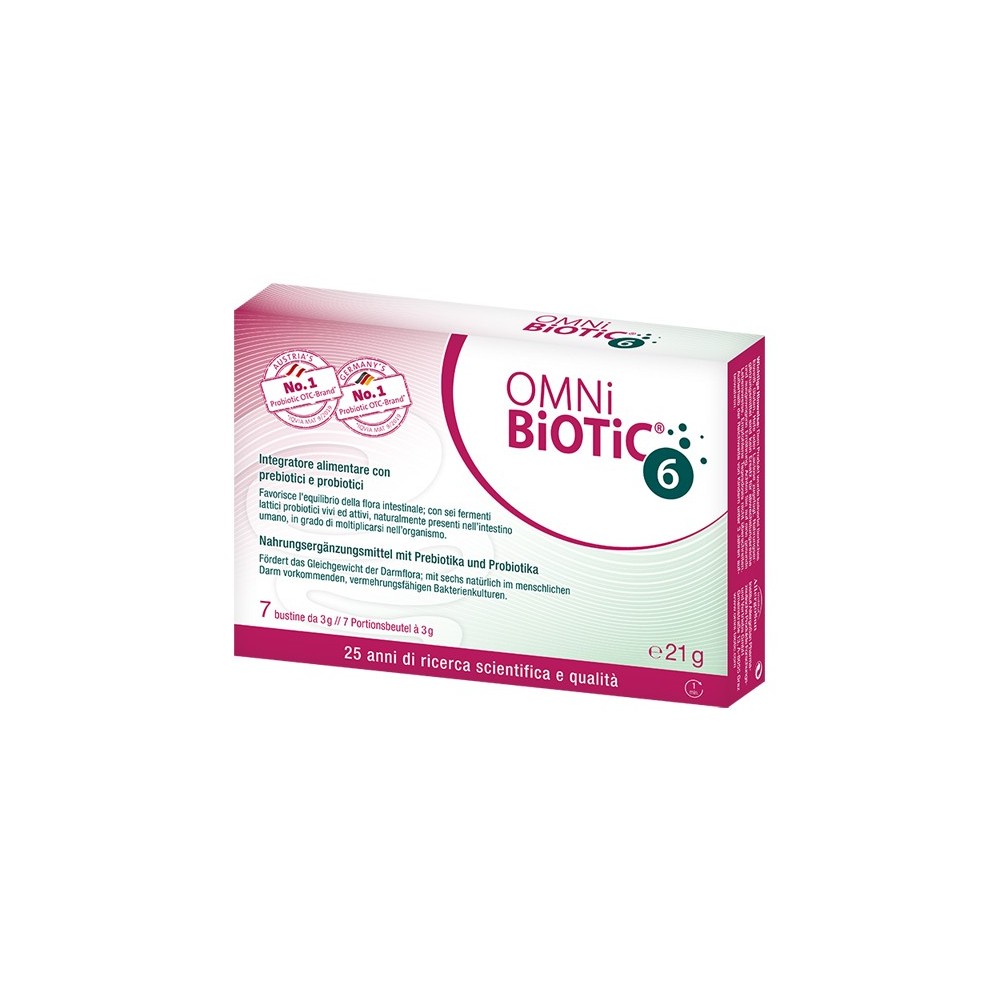 OMNI BIOTIC 6 POLVERE 7 BUSTINE DA 3 G