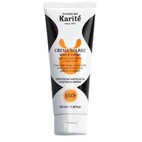 KARITE SOLE CREMA SOLARE VISO E CORPO SPF50+ 100 ML