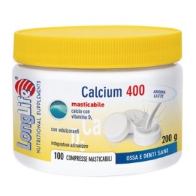 CALCIUM LATTE integratore alimentare 100 compresse Long Life