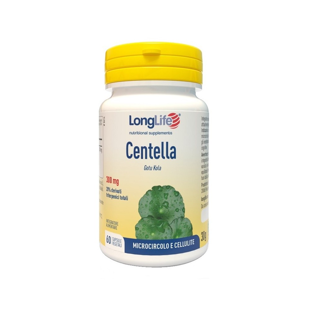 LONGLIFE CENTELLA 20% 60 CAPSULE