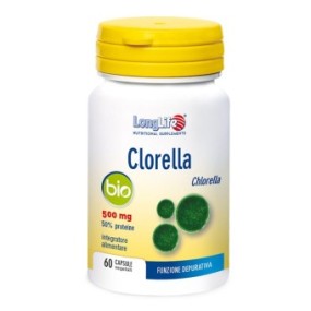 CLORELLA BIO integratore alimentare 60 capsule Long Life