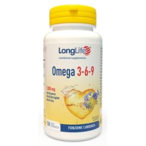 OMEGA 3-6-9 integratore alimentare 50 perle Long Life