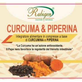 CURCUMA & PIPERINA RUBIGEN 120 COMPRESSE DA 500 MG