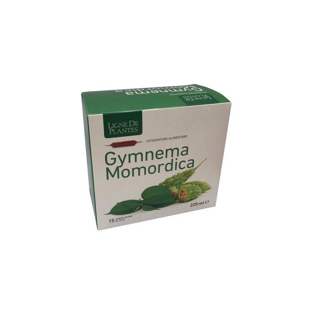 LIGNE DE PLANTES GYMNEMA MOMORDICA BIO 15 AMPOLLE DA 15 ML