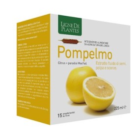 POMPELMO ESTRATTO BIO integratore alimentare 15 ampolle da 15 ml Natura Service