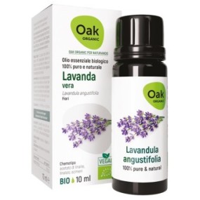 OAK LAVANDA VERA OLIO ESSENZIALE BIO FLACONE 10 ML