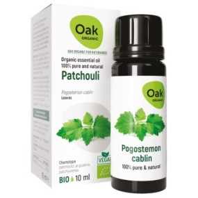 OAK PATCHOULI OLIO ESSENZIALE BIO FLACONE 10 ML