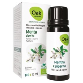 OAK MENTA PIPERITA OLIO ESSENZIALE BIO FLACONE 10 ML