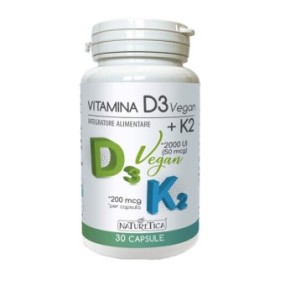 VITAMINA D3 VEGAN + K2 30 CAPSULE