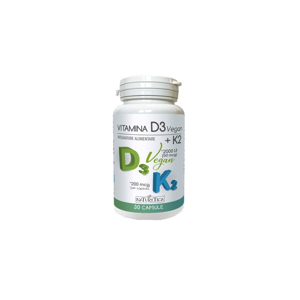 VITAMINA D3 VEGAN + K2 30 CAPSULE