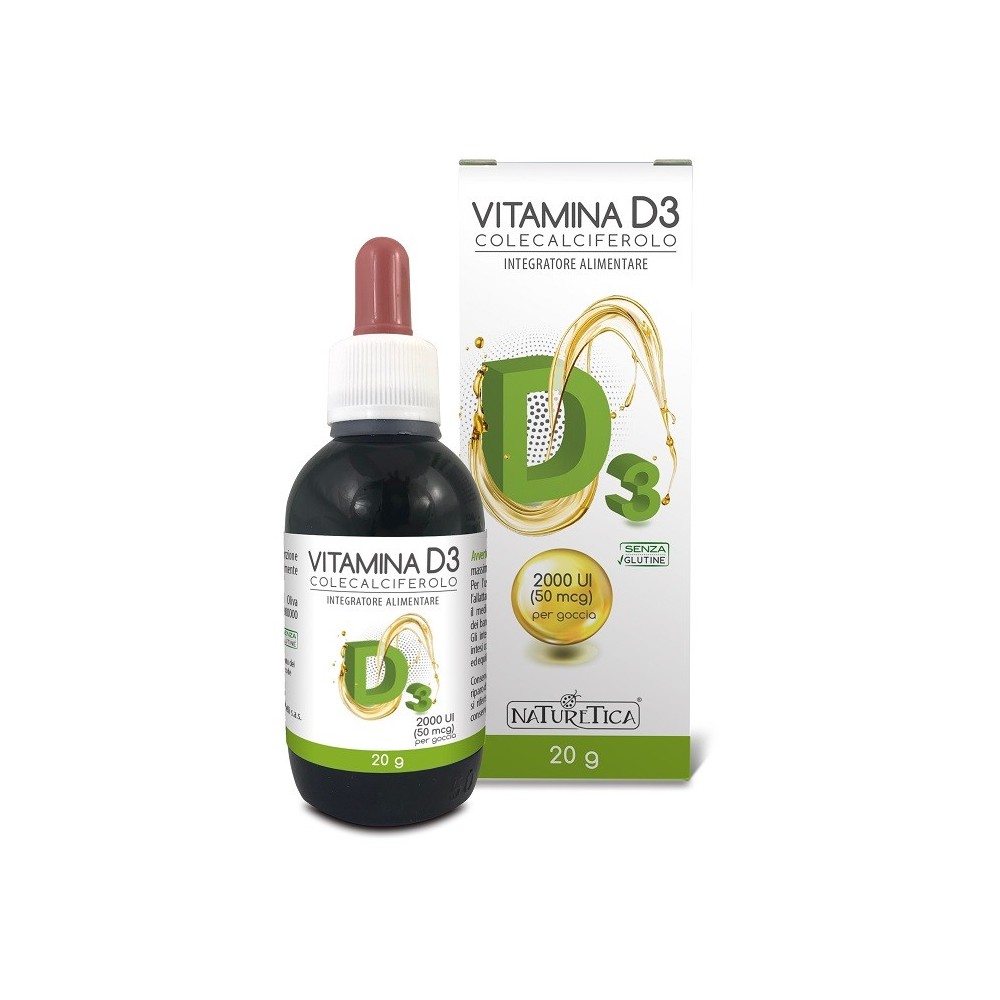 VITAMINA D3 GOCCE 2000 UI 50 MCG A GOCCIA