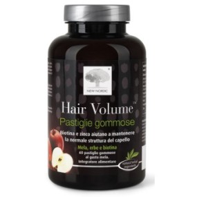 HAIR VOLUME GUMMIES integratore alimentare 60 pastiglie gommose New Nordic