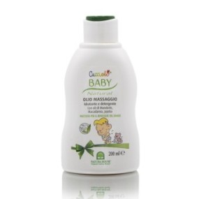 CUCCIOLO BABY OLIO MASSAGGIO EMOLLIENTE IDRATANTE E DETERGENTE - MULTIUSO 200 ML